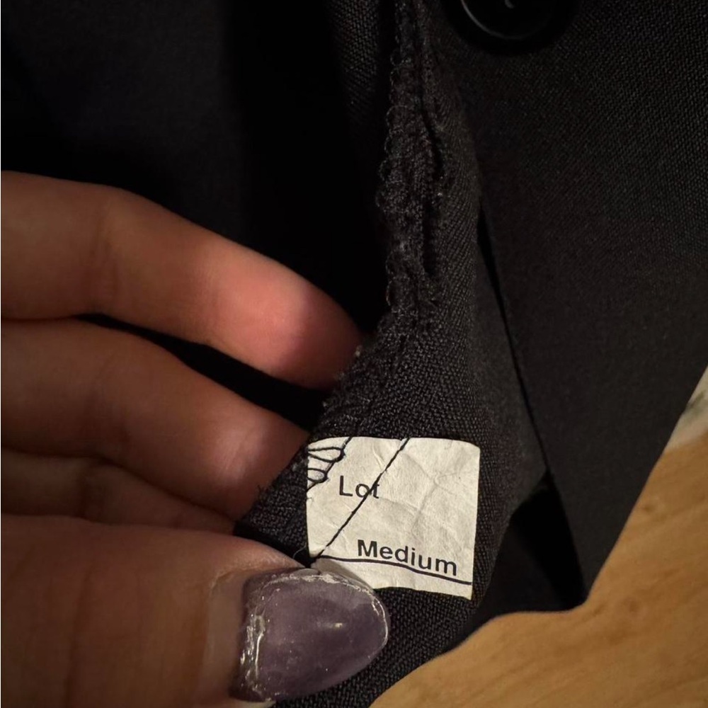 Spring Street Women's Elegant Black blazer Jacket - Picture 3 of 5